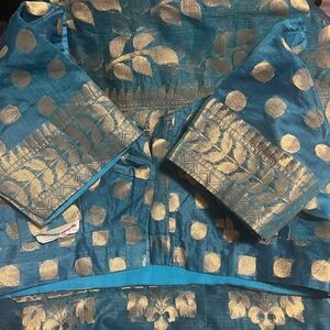 New Pure Dakai jamdani sari with blouse
